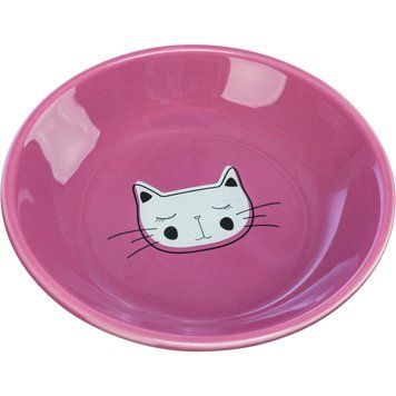 Миска Trixie для котів пласка керамічна 0,2 л діаметр 14 см 24473 фото