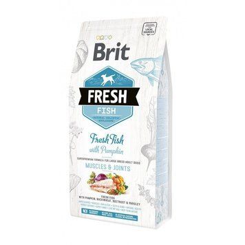 Корм сухий Brit Fresh Fish/Pumpkin Adult Large для дорослих собак великих порід для м язів та суглобів з рибою та гарбузом 2,5 кг 170994 /0786 фото