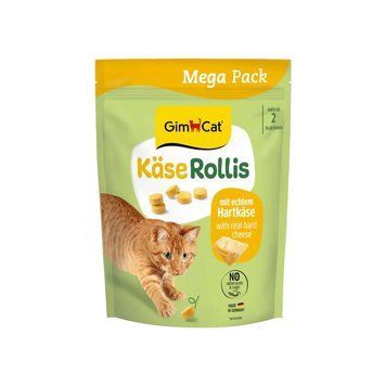 Вітамінізовані таблетки GimCat Kase Rollis для котів усіх порід сирні кульки 425г пауч G-419510 фото