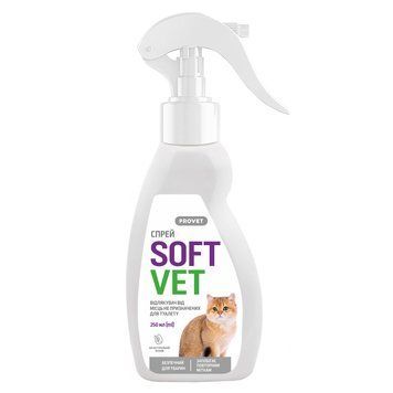 Спрей Provet SOFTVET відлякувач від місць не призначених для туалету для котів 250 мл PR244014 фото