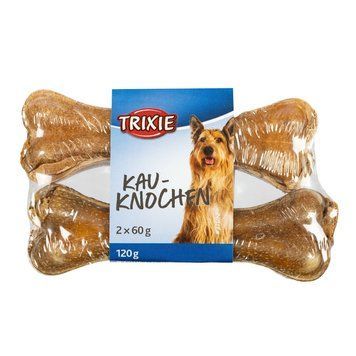 Ласощі Trixie для собак Кісточка пресована з рубцем 12 см 60 г/2 шт 27622 фото
