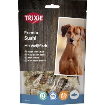 Ласощі Trixie Premio Sushi Rolls для собак з рибою 100 г 31573 фото