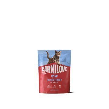 Корм сухий Carnilove Active Salmon & Turkey для котів лосось та індичка 400 г 173712 фото