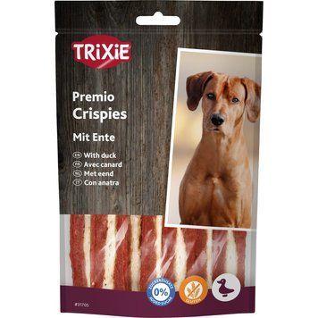 Ласощі Trixie Premio Crispy Duck для собак з качкою 100 г 31705 фото