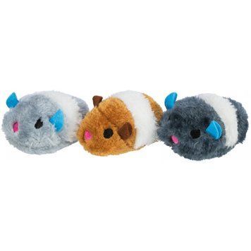 Іграшка Trixie Wriggle для котів Мишка вібруюча плюш 8 см 4089_1шт фото