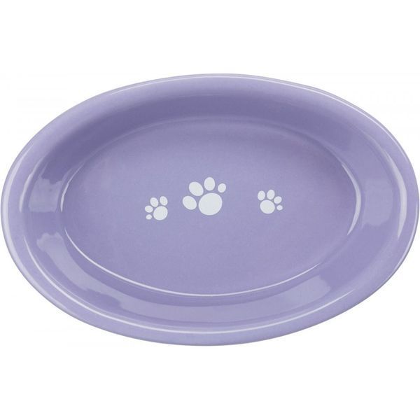 Миска Trixie для котів короткомордих порід овальна керамічна 15х10 см 200 мл 24495 фото
