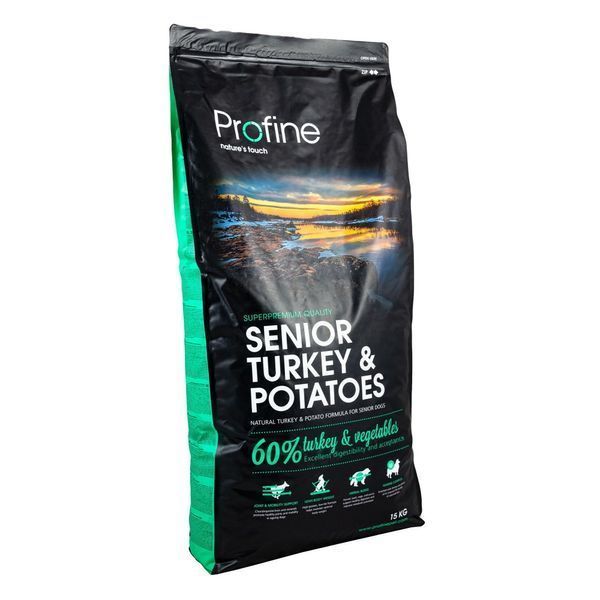 Корм сухий Profine Senior Turkey для собак похилого віку з індичкою та картоплею 15 кг 170545/7497***** фото