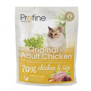 Корм сухий Profine Cat Original Adult для дорослих котів усіх порід з куркою та рисом 300 г 170565/7695***** фото