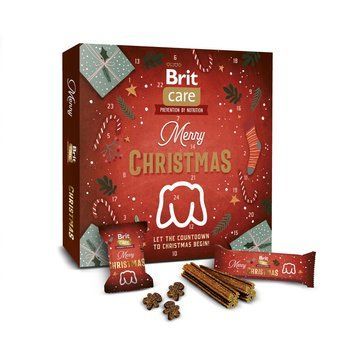 Адвент-календар Brit Care Advent Calendar Christmas для собак ласощі 24 шт XMASS_112398 фото