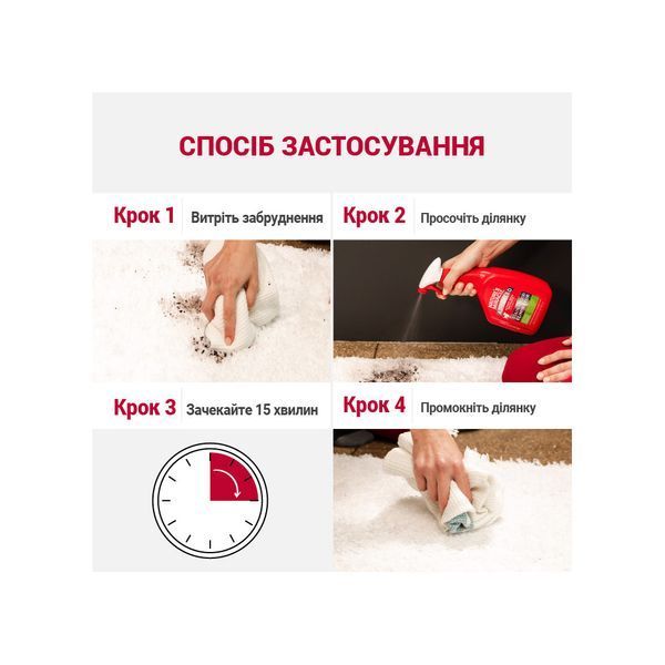 Засіб 8in1 Nature`s Miracle ADV Dog Stain and Odor Elimin Spray для усунення плям та запахів від собак з посиленою формулою 680104/7016 USA фото