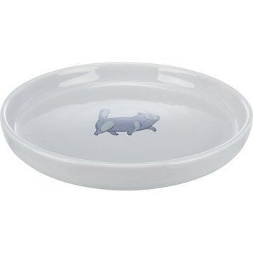Миска Trixie для котів пласка та широка керамічна 23 см 600 мл 24802 фото